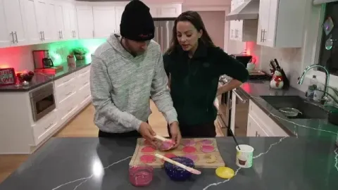 Making Christmas Cookies Sfw