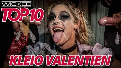 Top 10 Kleio Valenting Videos - Blonde Inked Babe Rides and Fucks Big