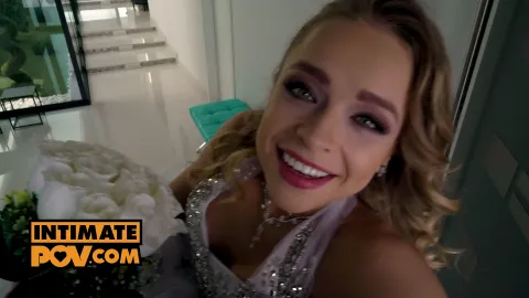 POV - Fucking your new bride Alexa Flexy in her wet pink pussy