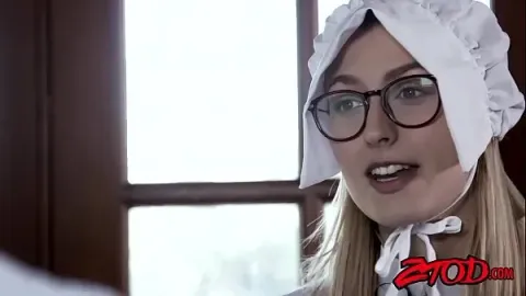Amish Minx Alexa Grace Eaten Out before Banging Facial