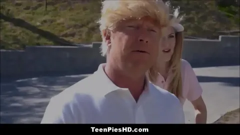 President Trump Parody Creampie It's Huuuuge!