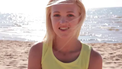 Sunny teen