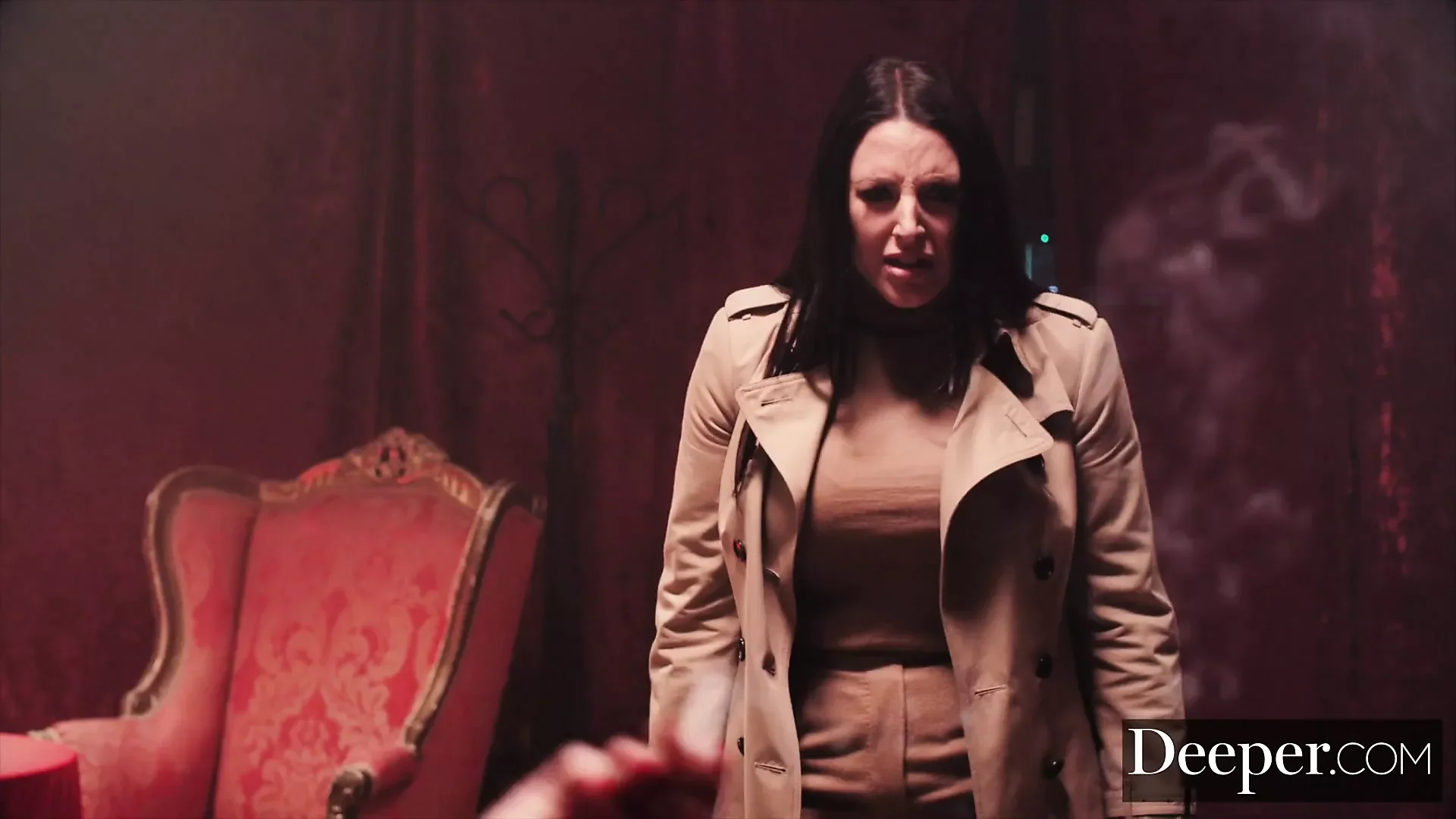 Angela White Leads Reverse Gangbang in a Warehouse