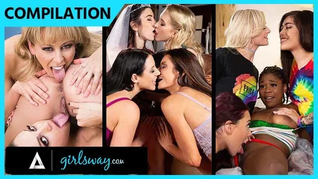 Sexy Thirsty Nymphos have a Wild Orgy Compilation