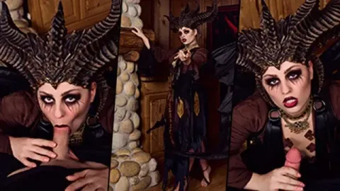 Seal Your Pact with Anna Claire Clouds Diablo's Lilith and Let Her Seduce You...