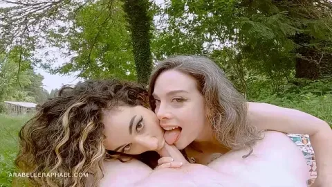 Public Park Encounter with Two Women