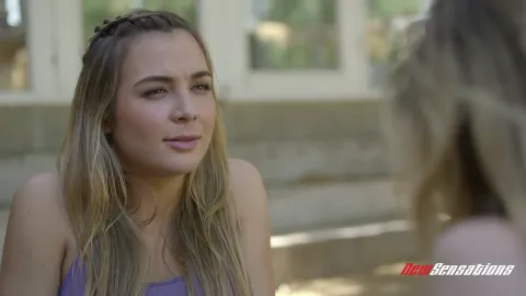 Lesbian Teen Gets Wet for Her Yoga Instructor (blair Williams)