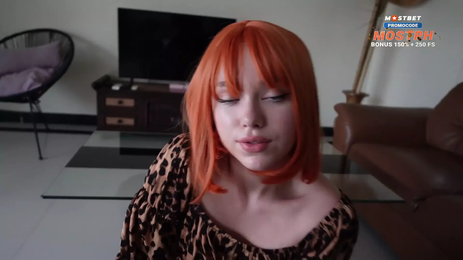 Cheating on His Wife with Her Friend. Big Ass Redhead Loves to Take Cum in He...