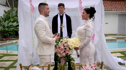 Priest Fucks His Bride on Their Wedding Day in the Bathroom - Mariana Martix