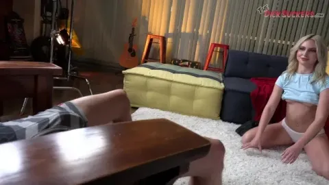 Britt Blair Beautiful Blonde Loves Giving Oral Sex Nice & Sloppy!