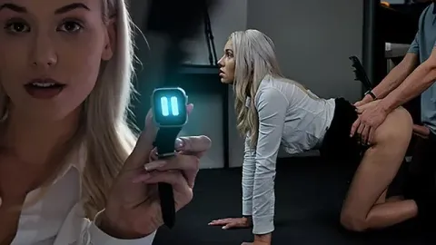 Beautiful Blonde Doctor gets Used and Begs for Cock - Freeze Time Stop Sex Cr...