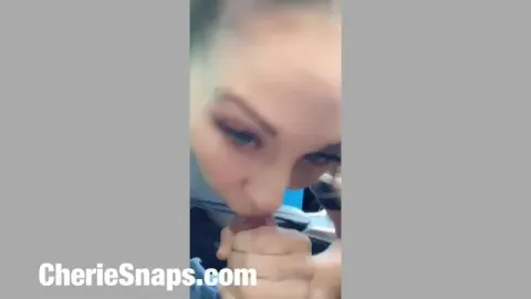 edging her stepsons cock while running errands for 4 hours