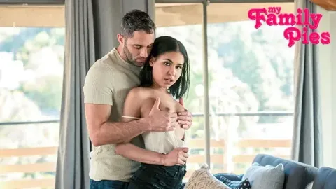Hot Little Temptress Ryder Rey Baits Step Uncle into a One Time Pass Hardcore...