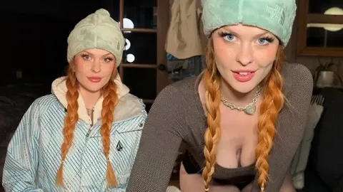 "my Car is Stuck in the Snow and I'm Cold" Biggy Titty Stranger Needs Warmth ...