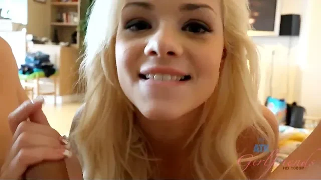 Elsa Jean's Blowjob,handjob, Footjob