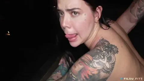 Curvy Brunette Taking a Bwc in Her Tight Pussy - Geisy Silva