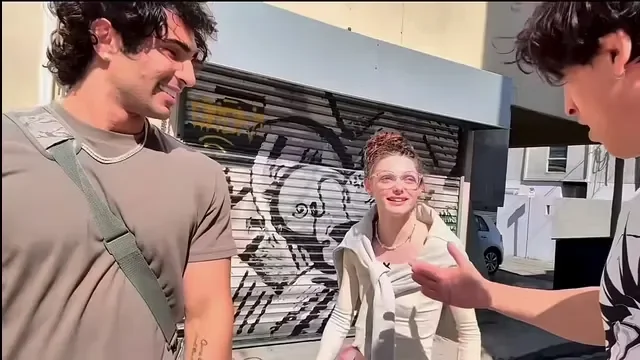 Two Women in Intense Encounter