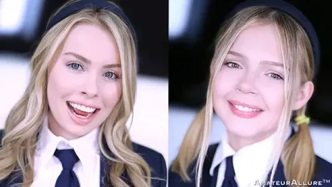 Haley Spades & Coco Lovelock Visit the Swallow Academy
