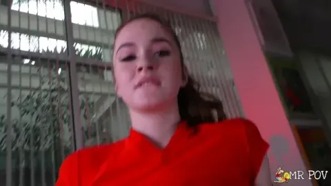 Brunette Takes Triple Penetration and Facial