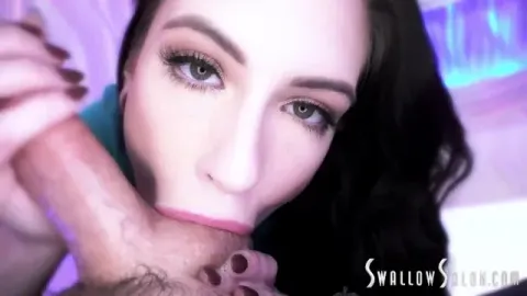 Sexy Babes Give Pov Blowjobs at the Swallow Salon - Compilation