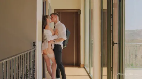 Beautiful Girl Isabella De Laa Having Sex with a Stranger on Vacation