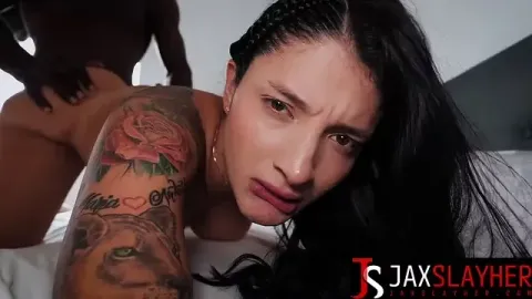 Elegant Colombian Model in Intense Encounter