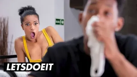 Huge Tits Ebony Latina gets Her Pussy Banged by Bbc Panty Sniffer