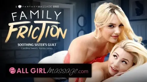 Stepsisters Share Intimate Massage and Connection