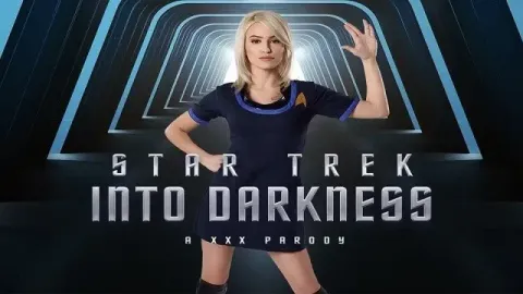 Blonde Babe Kiara Cole as Star Trek Carol Wants Captain Torpedo Inside of Her...