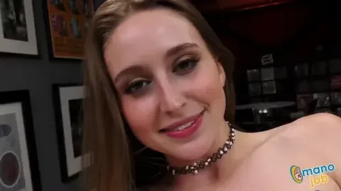 Brunette Teases With Natural Tits in Intimate POV
