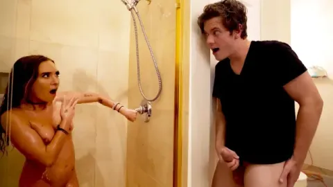 Stepsister Shower Sex Encounter