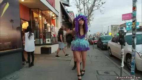 Japanese Slut D. on the Streets