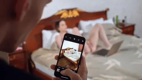 Girl has no Experience but Must Handle with Stepbros Cock