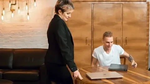 Smart Boy Finds Way to Lure Strict Mature Tutor into Hot Sex