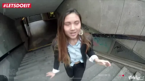 Thai Tourist gets her Tight Pussy Fucked - May Thai