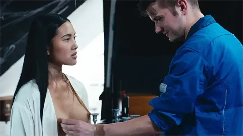 May Thai Freeze Fuck Fetish - Pinay Asian Time Stop Freeuse Sex with Contractor