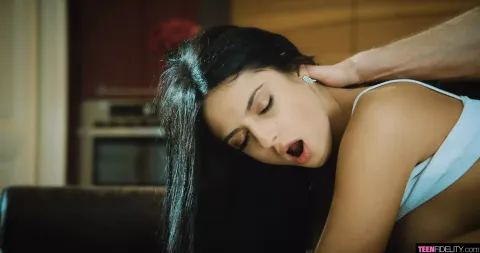 Ukrainian Teen Mia Trejsi Fucked Deep and Facialed