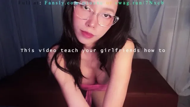 (preview) This Video Teach You Girlfriends how to Sucking & Cleaning