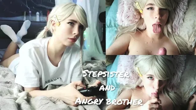 Stepsister Paid with Her Body for a Broken Gamepad (cum Face)❤mollyredwolf