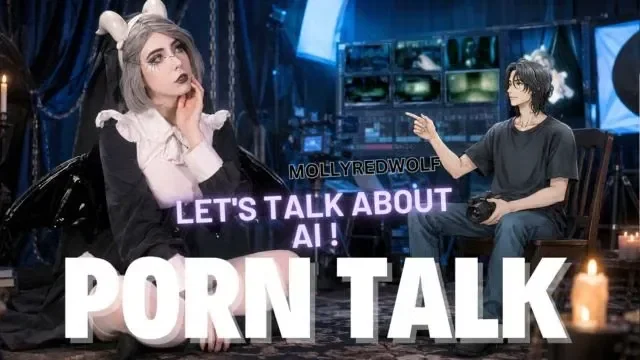 Porn Talk&period; How I Use Ai to Make Adult Videos&period; SFW - MollyRedWolf