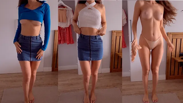 Stepsister Asked to Help Her Choose an Outfit, but It was an Excuse for Seduc...