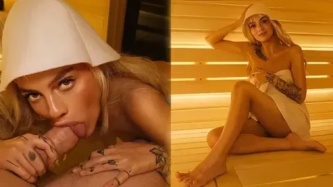 Stranger Seduced in Public Sauna
