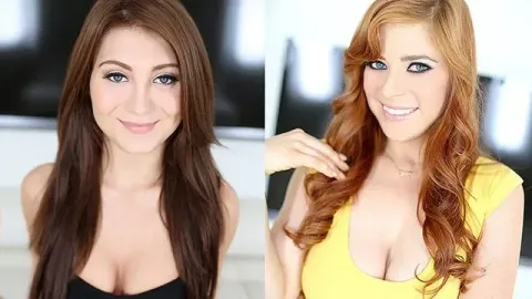 Jojo Kiss & Penny Pax Suck Hard Cock