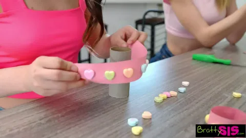 Lulu Chu to Kyler Quinn, "my Stepbro's Dick Won't Fit This Cockring! It's Big...