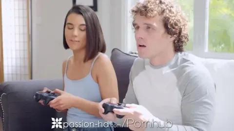 Step Sister Fucks Big Dick!video Game Bonding