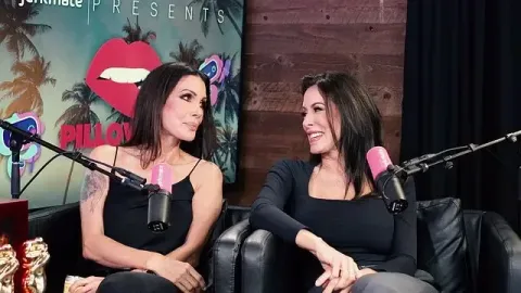 MILF Duo Teams Up with Stepson in Pillow Talk