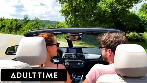 Model Time Siri Sucks Cock in Rideshare & Gets Fucked