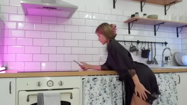Fucker Helped the Bitch. Big Cock in the Ass instead of an Anal Plug&p...