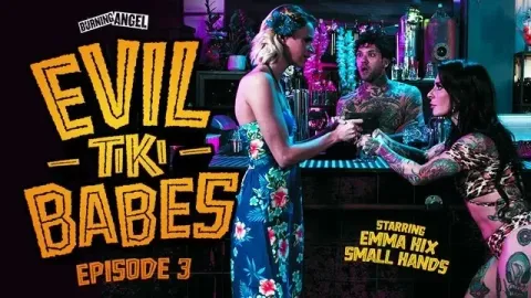 Hot Secret Agent Emma Hix Pounded Hard by a Tiki Hostage