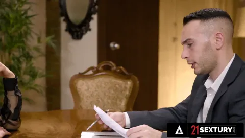Milf Gets Anal Creampied by Her Lawyer